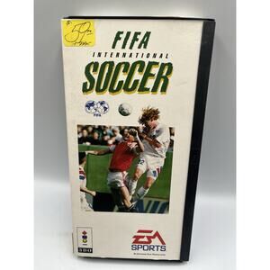 FIFA International Soccer (3DO, 1994) Complete In Box Tested